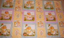 2 Yards Daisy Kingdom Fabric Cherished Teddies Seasons Pillow Panels #1272 -45"w