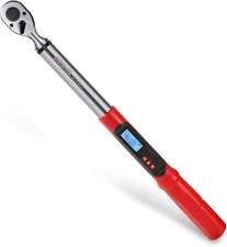 3/8 Inch Drive Professional Digital Torque Wrench 6.8-135N.M (5.02-99.57FT. LB),