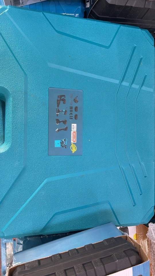 Kit 4in1 Trapano avvitatore,impulsi,smerigliatrice,tassellatore,2x4Ah,caricatore - Immagine 2 di 2