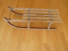 Davos Germina Schlitten - Holzschlitten Kinderschlitten Rodel - DDR L&auml;nge: 92 cm