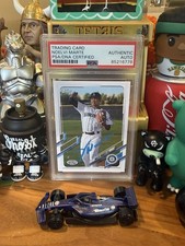 Noelvi Marte 2021 Topps Pro Debut #PD-81 On Card Auto PSA DNA AUTH⚾️🏆