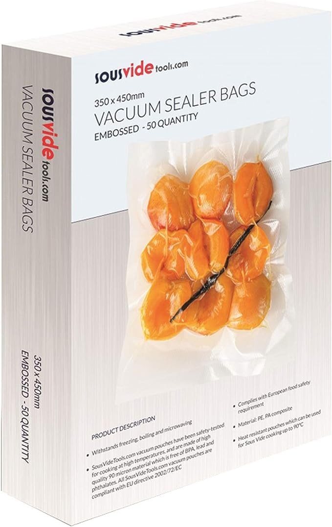 SousVideTools [SVT-06006] Confezione da 50 Sacchetti Goffrati per il (y0L)