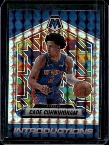 2021-22 Panini Mosaic #3 Cade Cunningham Introductions Mosaic (B)