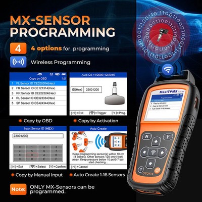 TPMS Programming Tool WiFi TPMS Scan Tool Relearn Activate All TPMS Sensors