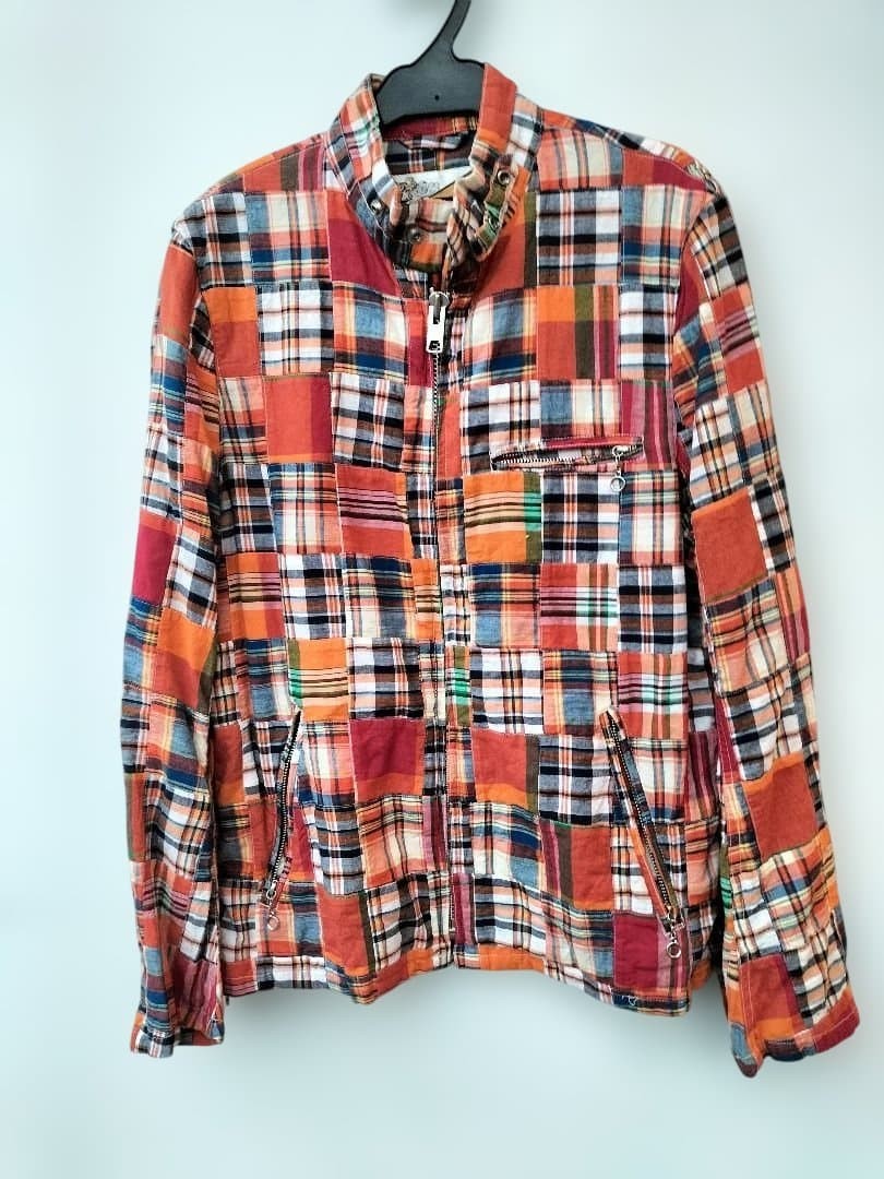 SCHOTT Patchwork Rider Jacket Men’s 38 Spring Sum… - image 1