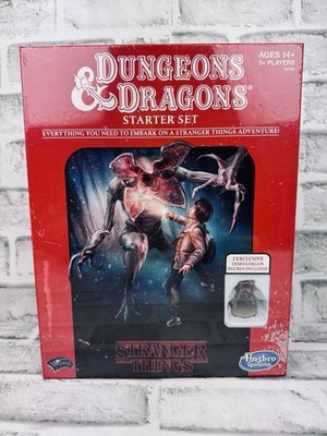 Hasbro Stranger Things Dungeons & Dragons Starter Set E3702 Sealed Never Used
