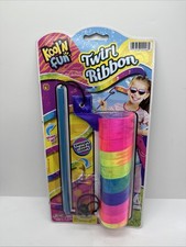 Dance Ribbons Rainbow Streamers Rhythmic Gymnastics Baton Twirling Wands 12'