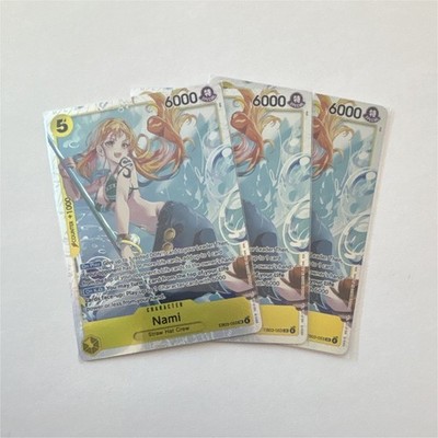 Bandai One Piece Card Game Nami EB03-053 x3