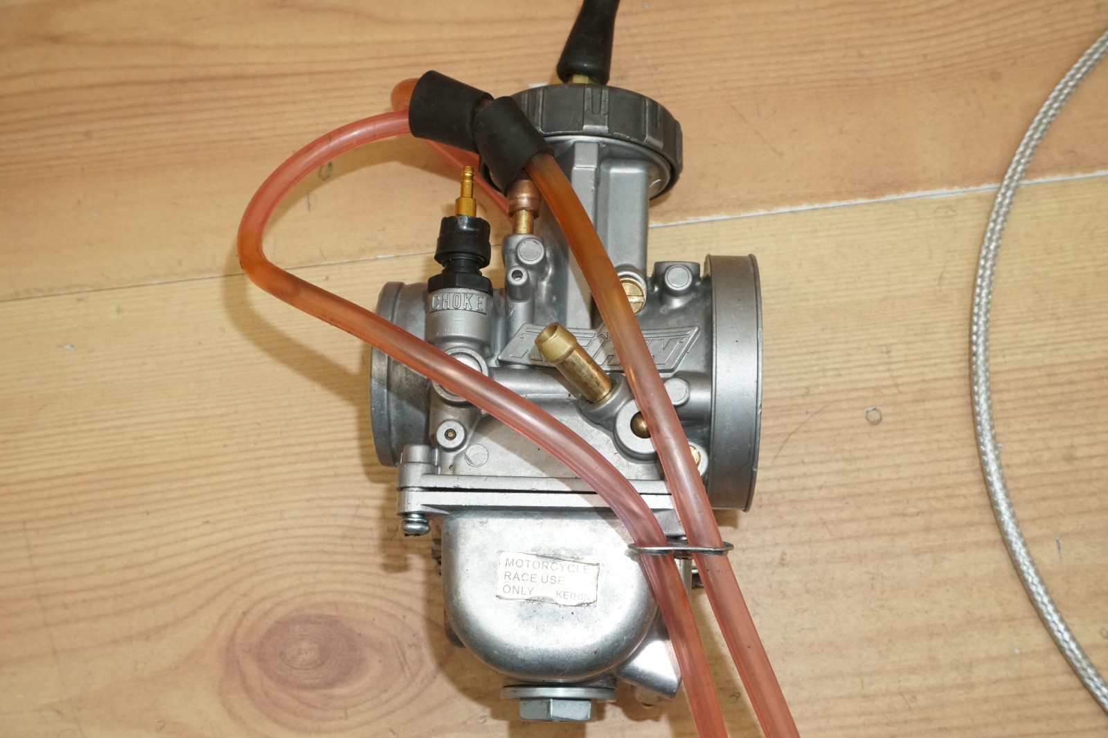 Keihin PWK 38 Flat Slide Carburetor Carb 38mm Serviced CR250 YZ250 RM250 ProTape