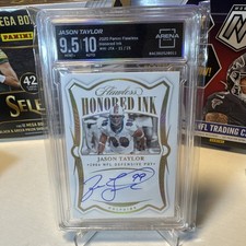 2020 Jason Taylor Flawless Honored Ink On Card  10 AUTO #/15 Dolphins Arena 9.5