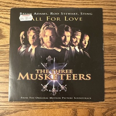 Bryan Adams, Rod Stewart & Sting   All For Love - Vinyl 7'' Single UK - VG+