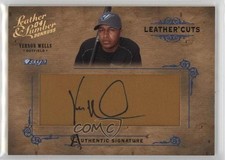 2004 Donruss Leather & Lumber Cuts Glove 52/160 Vernon Wells #LC-39 Auto 0o9