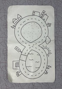 Gathre Micro Mat Coast Leather Car Playmat