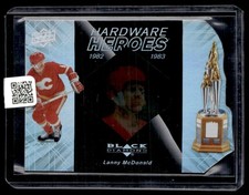 2010-11 Upper Deck Black Diamond Hardware Heroes Lanny McDonald Calgary Flames
