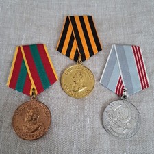 Medal USSR Veteran WW2 Stalin .