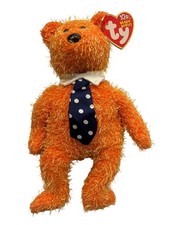 Ty Beanie Baby Pappa orange - MWMT Bear 2002 Fathers Day