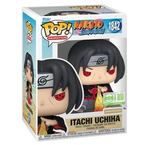 Funko Pop! Itachi Uchiha Fireball Jutsu Naruto #1842 LE 5000 With Protector Case