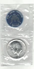 1965 Kennedy Half Dollar 40% Silver Choice Unc. Mint Sealed - .1479 OZ Pure Silv
