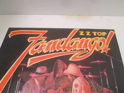 Vinyl ZZ Top Fandango from 1975 Includes ''Heard it on the X'' & ''Tush'' Vinyl XLNT