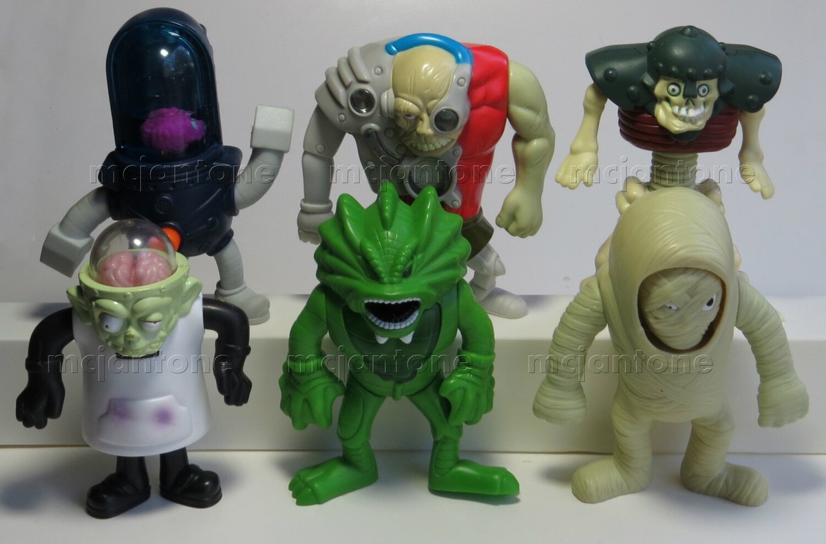 McDonald's 2003 STRETCH SCREAMERS Toy Quest MUMMY Skeleton YOUR