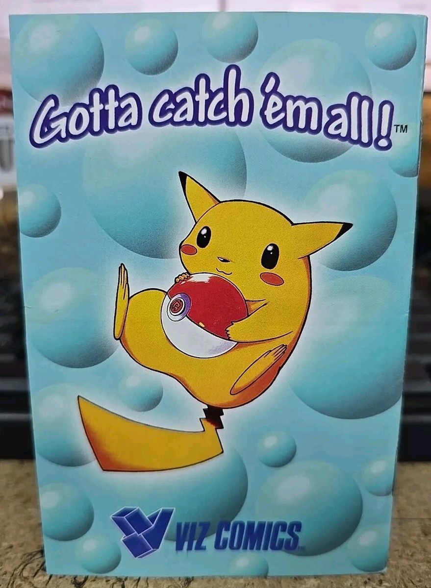 Pokémon The Electric Tale of Pikachu Pokemon the Electric Tale of Pikachu #4 mini comic Viz Comics VHS