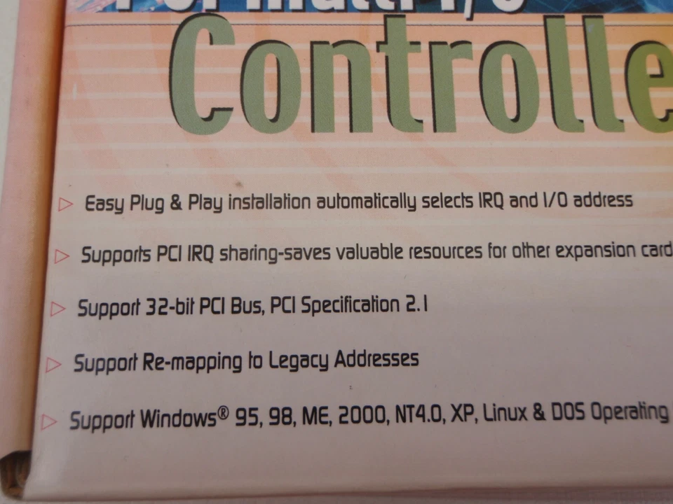 2 Port Serial PCIe IO Controller Add-on Expansion Card RS232 DB9 PCI 2.1 - Image 4 of 4