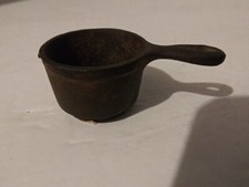 Vintage Miniature Cast Iron cooking pan Salesman Sample T 