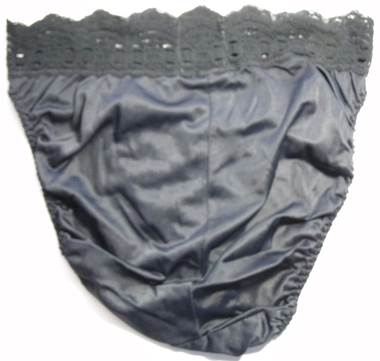 Vintage Olga High Cut Panties Lace Waist Size 5 Small… Gem