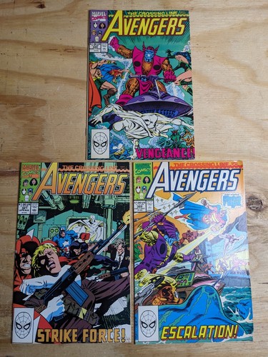 Vengadores EDICIONES CLAVE Lote Serie #296 299-301 303-314 315-326 327 Anual 18 + Especificación - Imagen 16 de 23