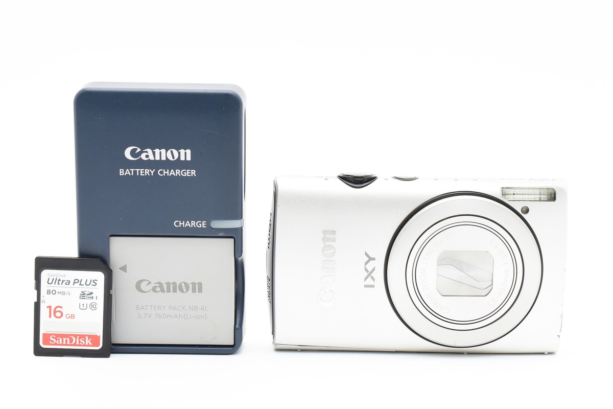 Canon IXY 600F Silver PowerShot ELPH 310 HS 12.1MP [Exc+++ Canon IXY 600F Silver PowerShot ELPH 310 HS 12.1MP [Exc+++