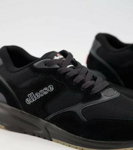 Ellesse NYC84 runner sneakers Color Black/black, Size 12 Men's - Picture 10 of 12