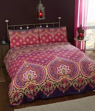 Paisley Duvet Cover Set Printed Quilt Cover Bedding with Pillow Case Bohemian 