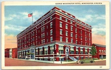 Unposted - George Washington, Hotel, Winchester, Virginia, USA, North America