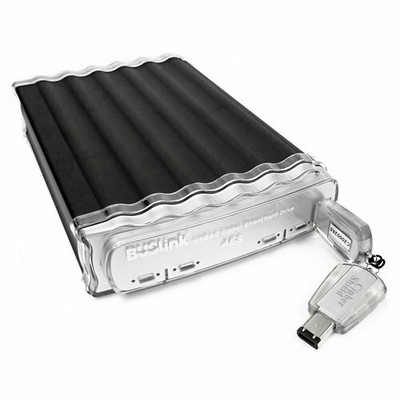 USB 3.0 eSATA FIPS 140-2 Level 2 HIPAA 512 bit AES Hardware Encrypted Drive 10TB