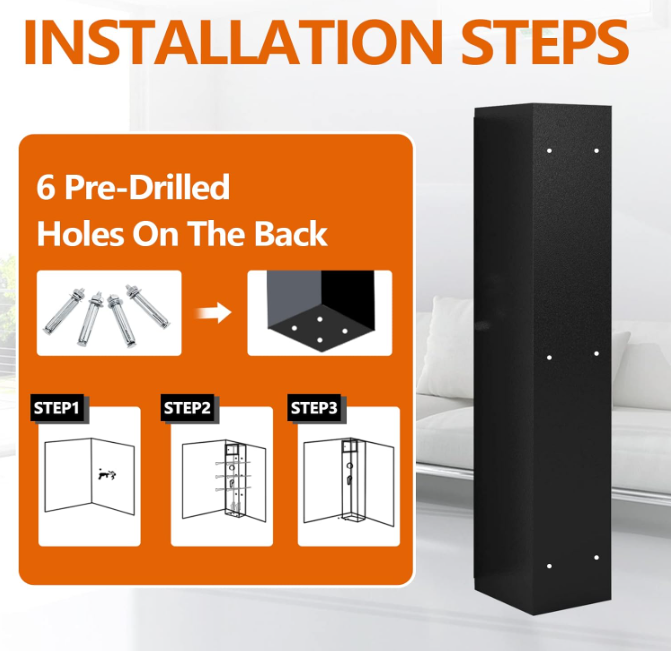 23 Gun Safe, Gun safes for Home Rifle and Pistols, Gun Safe for Guns