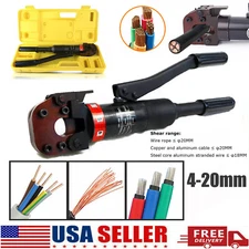 Hydraulic Cable Scissors Cutter 6T Cutting Tool/Steel/Wire Rope Copper/Aluminum