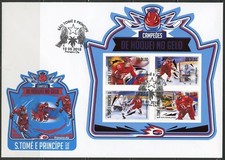Sao Zauberbuch 2018 Champions Von Eis Hockey Blatt Ersttagsbrief