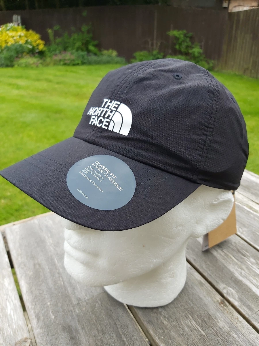 Genuine THE NORTH FACE Black Lightweight CAP Casquette Running Summer Buck3