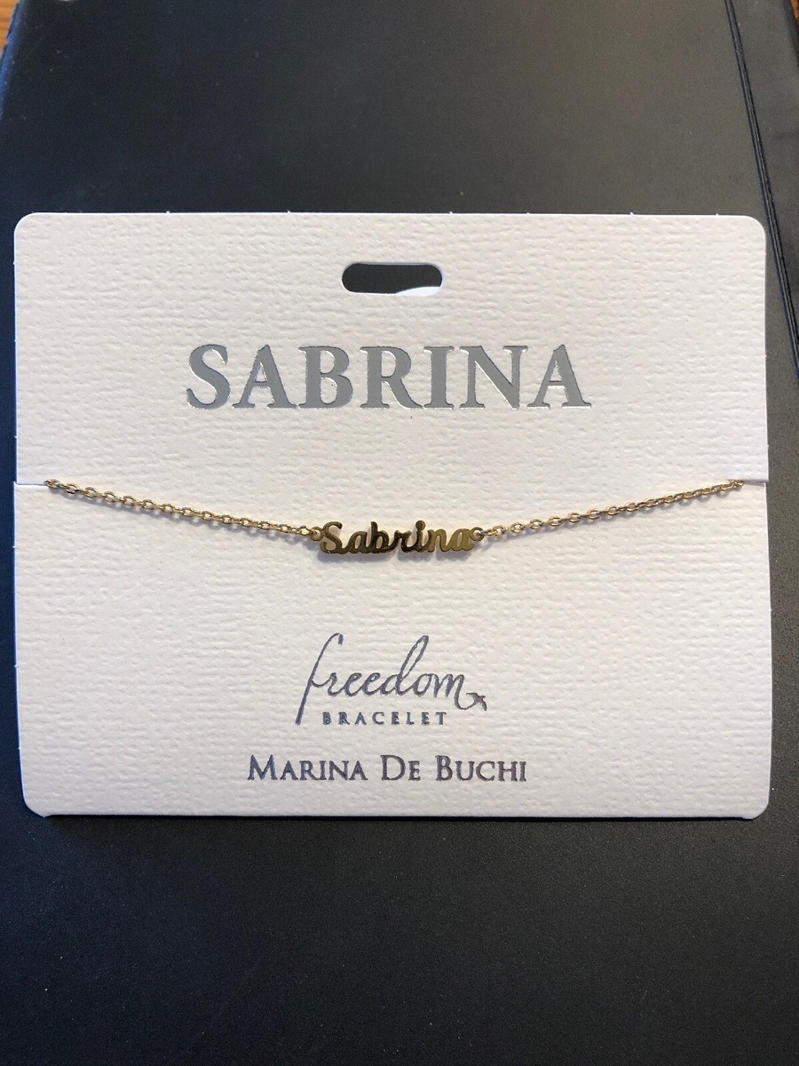 Gold Bracelets Freedom Bracelet Marina De Buchi Name 'Moon And - Main Image