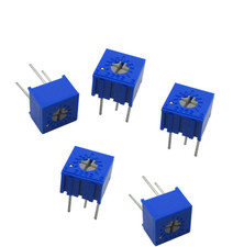10Pcs 3362P 1K 2K 10K 20K 50K 500 High Precision Variable Resistor Potentiometer