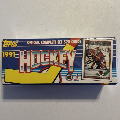 1991 Topps Hockey 528 Card Set W/98 Hall Of Famers 24 Rookies Mario Lemieux Hull - Picture 1 of 2