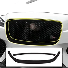 Fits Jaguar F-Pace 2017-2020 Front Grille Chrome Delete Decal Blackout Vinyl