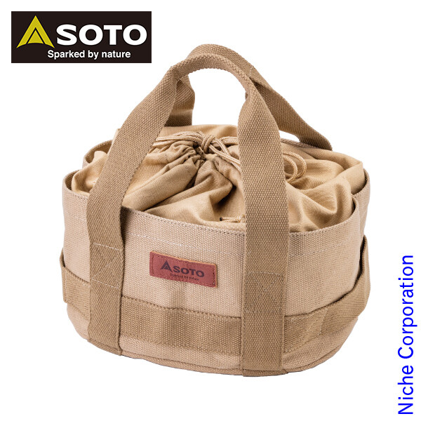 SOTO Canvas Tote Bag Storage Box Gear Case Canvas Fleece Bag