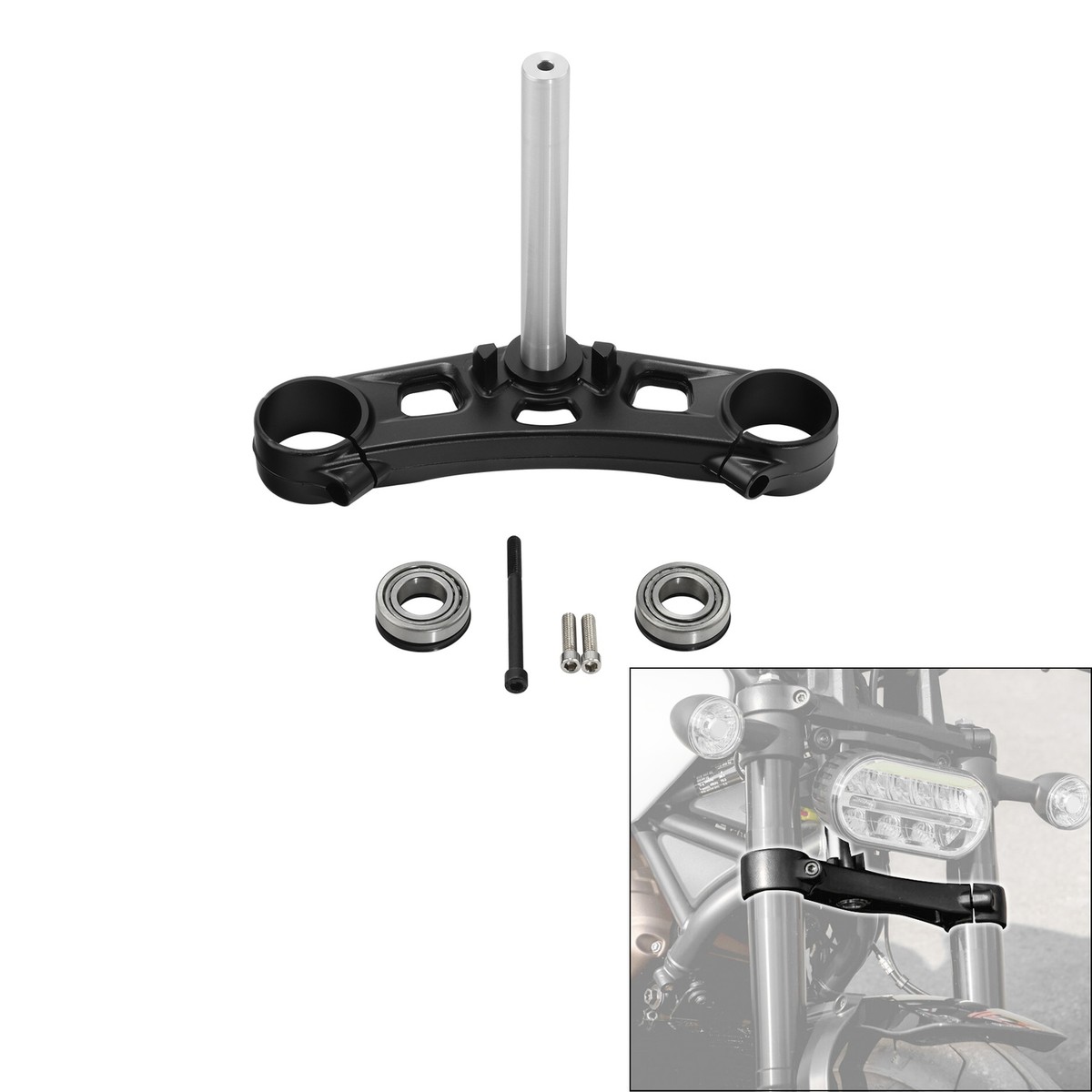 │CARLYN│ mute 3colors H74342020 Triple Tree Front Forks Clamp Fit For Harley Sportster S