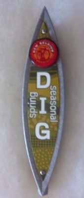  NEW BELGIUM BREWING DIG SPRING SEASONAL CRAFT BEER TAP HANDLE 