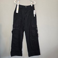 Tinseltown Cargo Pants Wide Leg Mid Rise Wome...