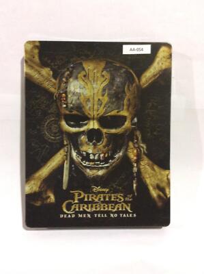 Pirates Of the Caribbean 5 - Ltd. Steelbook - [4K + Blu-Ray]  AS IS AA-0054