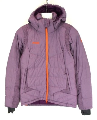 BERGANS OF NORWAY Rjukan Daunenjacke Damen XS Lila Steppjacke Kapuze - Bild 1 von 4