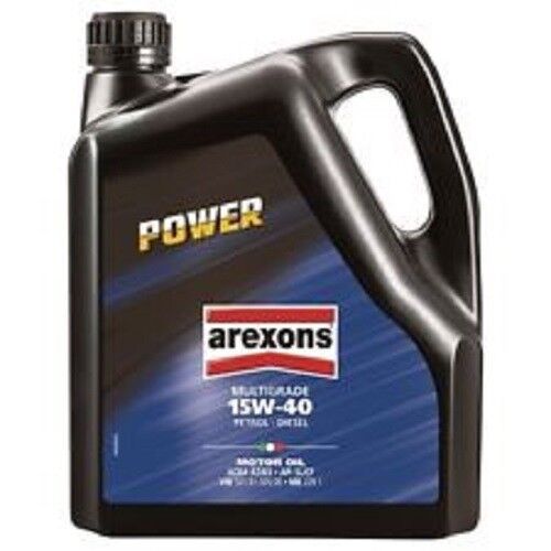OLIO AREXONS POWER MULTIGRADO 15W40 1 LT 4 LT 20 LT PER MOTORI BENZINA E DIESEL - Foto 4 di 5