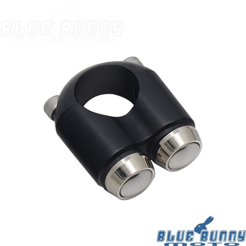 Dual Button Microswitch Hand Control Momentary Switch For Harley V-Rod 1'' Bar - Picture 7 of 8